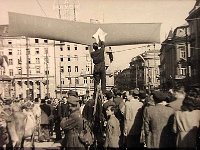 Zagreb, 8. svibnja 1945. godine. Pripreme za Miting oslobođenja.jpg